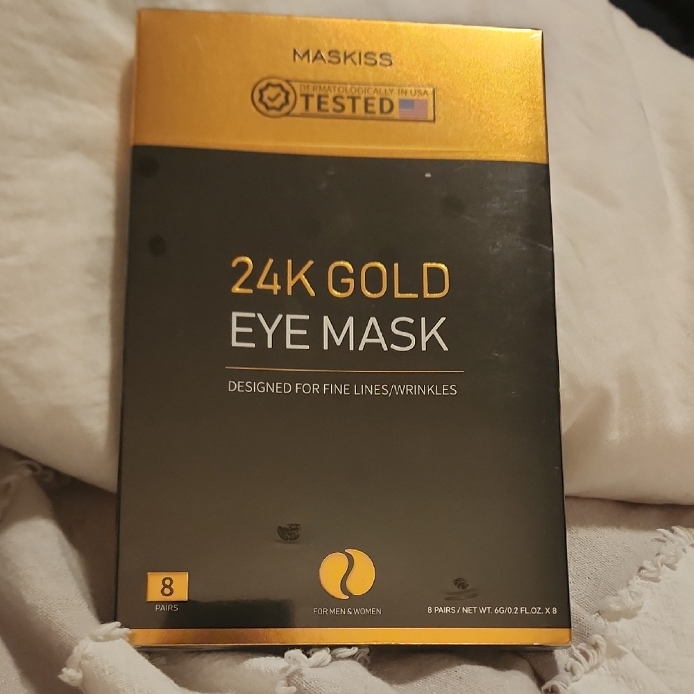 24K Gold Eye Mask